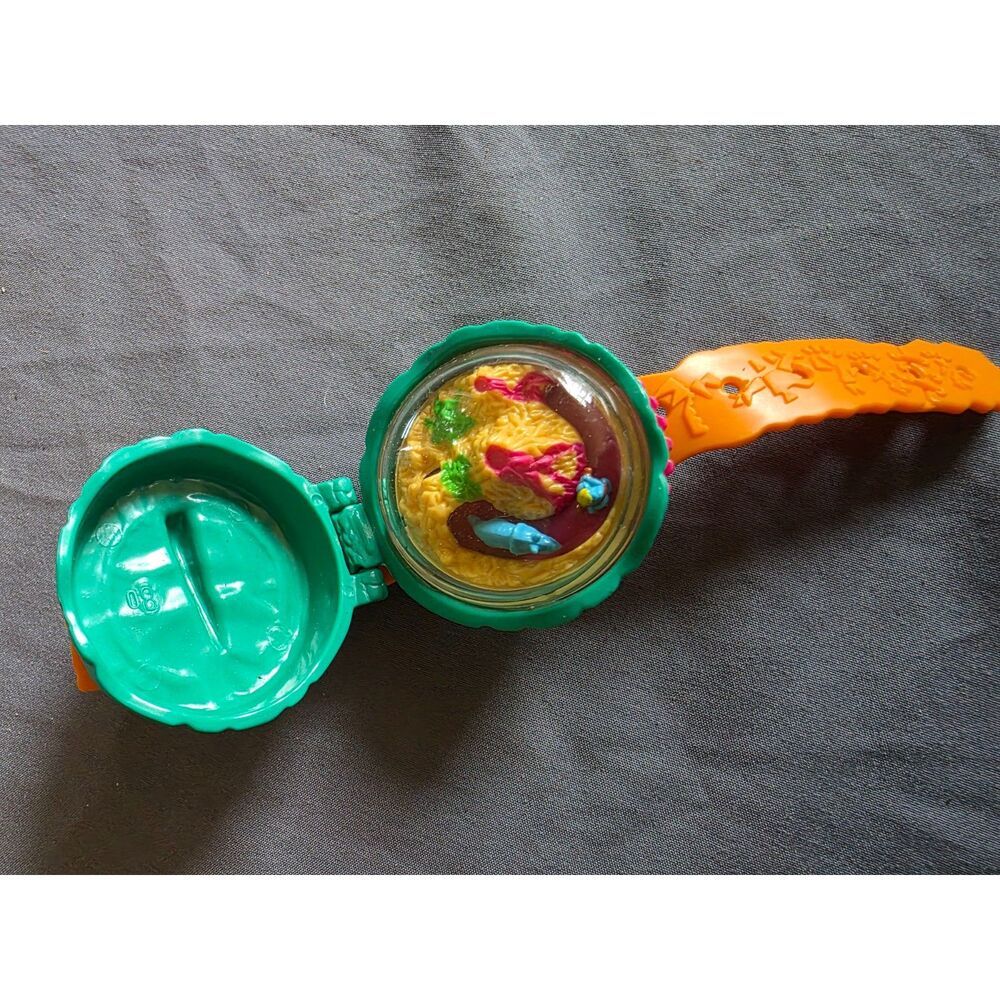 1995 Wendy's Kids Meal Toy Dinosaur Fossil / Caveman Watch Vintage Fast Food